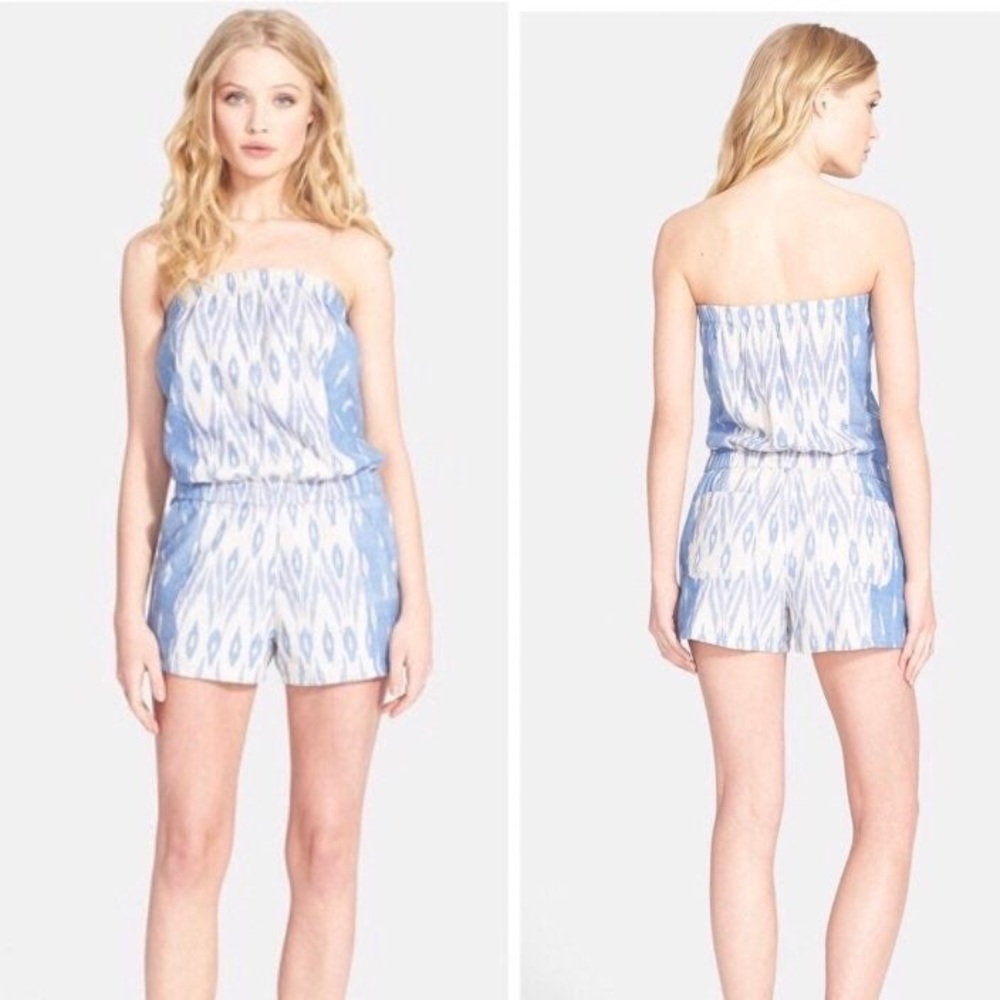 JOIE Ikat Print Romper